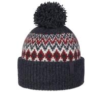 Barts Nakarah - Gorro de punto para mujer, con sobre, forro otoño-invierno, otoño e invierno, azul oscuro, Talla única