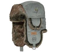 Barts Gorro de Aviador Rip Bomber Mujer/Hombre - Lapeer Pelo con Orejeras, Forro, Cierre autoadherente Invierno otoño/Invierno - Talla única Verde Oliva Claro