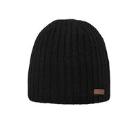 Barts Gorro de Punto Haakon Lambswool Invierno (Talla única - Negro)