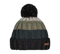 BARTS Wilhelm Beanie - Hombre - Negro / Verde - talla única- modelo 2025