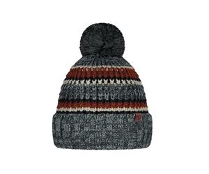 Barts Goser - Gorro de punto a rayas para hombre con pompón, Talla única