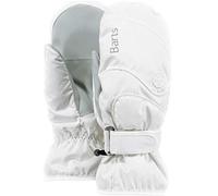 BARTS Guantes de Esquí Basic Mujer/Hombre - invierno con forro, Cierre autoadherente otoño/invierno - 6 HS blanco