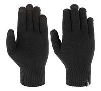 Barts Fine Knitted Touch Gloves Guantes, Negro (Black 0001), Large (Talla del Fabricante: M/L) Unisex Adulto