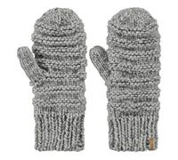 Barts Manoplas Jasmin Mujer - guantes de punto lana con forro, forro Invierno otoño/invierno - talla única gris claro