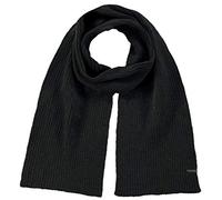 Barts Wilbert Scarf, Bufanda Hombre, Negro (BLACK 0001), Talla única (Talla del fabricante: UNI)