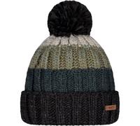 BARTS Wilhelm Beanie - Hombre - Negro / Verde - talla única- modelo 2025