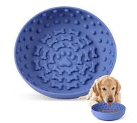 Bartuke Cuenco para lamer perros, tapete de alimentación lenta para perros pequeños a grandes, dispensador de silicona antideslizante sin BPA para aliviar la ansiedad, apto para congelador y