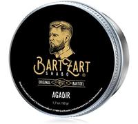 BartZart 50 g de cera para barba con aceite de argán para un crecimiento saludable de la barba, bálsamo para barba con aroma de almizcle, cuidado de la barba para hombres
