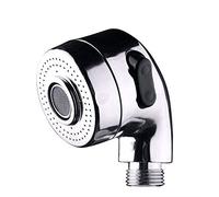Basador de grifo de baño Rociador de rociador Válvula de manguera para la manguera para la boquilla de la cuenca de la mano Boquilla del filtro de agua antibuja cabezal de ducha, plateado, como se
