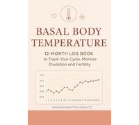 BASAL BODY TEMPERATURE: 12-Month Log Book to Track Your Cycle, Monitor Ovulation & Fertility - Charts in Both Fahrenheit (°F) & Celsius (°C)