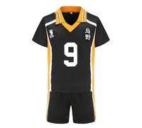 Bascabeen Haikyuu - Disfraz de cosplay de Hinata Shoyo, camisa y pantalones cortos, uniforme de voleibol, equipo de escuela secundaria, traje deportivo para adolescentes y adultos, Tipo 6., S