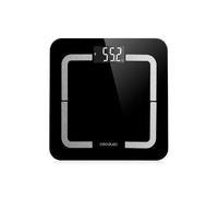 Cecotec Báscula de Baño Digital inteligente Surface Precision 9500 Smart Healthy. Alta precisión, Cristal templado color negro de alta seguridad, Pantalla LCD invertida, 180K
