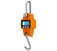 Báscula colgante, Báscula electrónica colgante de 300 kg Mini báscula grúa valor numérico Báscula colgante digital(Oranje)