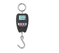 Báscula colgante digital, Báscula colgante digital de 440 lb con sensores precisos Mini báscula de grúa portátil de 200 kg con ganchos para garaje, granja, caza, pesca, etc.(Color:Nero)