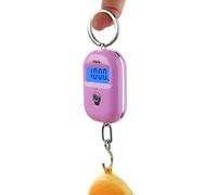 Báscula Colgante Digital, Báscula de Grúa Digital, Báscula electrónica colgante de 25 kg y 5 g, minibáscula digital retroiluminada, báscula de bolsillo, báscula for equipaje, báscula de cocina