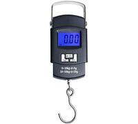 Báscula Colgante Digital, Báscula de Grúa Digital, Báscula electrónica colgante de 50 kg y 10 g, báscula digital for pesca, equipaje, viajes, gancho for pesar, cinta métrica for cocina