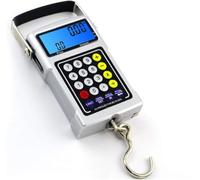 Báscula Colgante Digital, Báscula de Grúa Digital, Báscula electrónica digital for pesca, balanza colgante multifuncional con gancho y cinta métrica, for equipaje de pesca y viajes