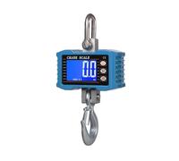 Báscula colgante digital de 1000 kg/2204 lb, báscula de grúa de alta resistencia con retroiluminación LCD, báscula de gancho industrial for sitios de construcción para Mercado, Construcción(Blue)