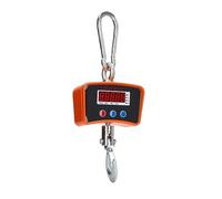 Báscula colgante Digital, Escala de gancho electrónico Escala de grúa industrial Carcasa de metal engrosada con cargador for taller y fábrica