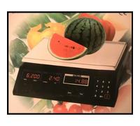 BASCULA Comercio 30 KGS BALANZA Comercial Doble Display