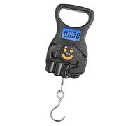 Báscula con gancho, báscula de grúa | Báscula de carne de alta precisión - Báscula de equipaje de 110 lb/50 kg, báscula de equipaje con gancho, pantalla ligera y clara, carga USB para peces