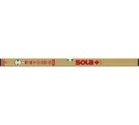 SOLA AZM 1821301 - Nivel de burbuja magnético (1000 mm), color dorado