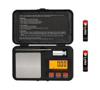 Báscula de Alta Precisión 50g / 0.001g, Báscula Digitales de Precisión, Balanza de Alimentos, Báscula de Joyería,con Pantalla LCD, con 50g Peso de calibración para Ingredientes, Cocina, Joyería