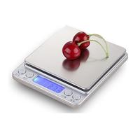 Báscula de alta precisión for joyería de 0,01g/0,1g, minibáscula electrónica portátil for alimentos de bolsillo(500G/0.01)