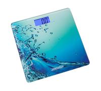 Báscula de baño 150kg vidrio templado fácil lectura Mesko MS 8156