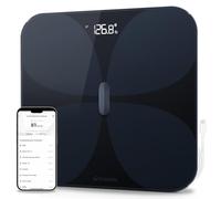 Bascula de Baño Digital Bluetooth Inteligente, YUNMAI PRO Báscula Grasa Corporal Wireless, Balanza Digital Baño con Monitores de Composición 13 Corporal Alta Precisión, IMC, Masa, iOS Android, 180kg