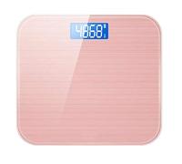 Báscula de Baño Digital de Alta Medición Precisa, compacta, capacidad de 180 kg, diseño de esquina redonda,Exhibición del LCD de la contraluz (Color : A)