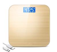 Báscula de Baño Digital de Alta Medición Precisa, compacta, capacidad de 180 kg, diseño de esquina redonda,Exhibición del LCD de la contraluz (Color : C)