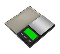 Báscula de bolsillo multiusos de precisión de 0,01 g, pantalla LCD retroiluminada portátil para cocinar, hornear, laboratorio, pesaje de polvo dorado, báscula digital de bolsillo