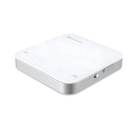 Báscula de Café Mini Recargable con Temporizador, Maestri House, Precisión 0.1g/2kg, para Espresso y Café de Filtro, Báscula Digital Portátil con Cronometraje Automático-Blanco y Plata