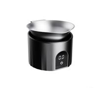 Báscula de café portátil con pantalla digital inteligente de 0,2 a 500 g, para verter sobre temporizador de espresso con cuerpo de aleación de aluminio PP, peso electrónico compacto para el hogar para