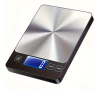 Báscula de Cocina , 2G/0.005Lb-5Kg/11.02Lb Báscula , Adecuada para Cocinar y Hornear en Gramos y Onzas, Método de Carga USB, 1 Cable USB Tipo-C, No Batería , No Alimentos