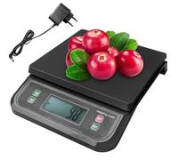 Báscula de cocina, 30 kg, báscula de cocina con pantalla LCD grande, báscula digital con función de tara y báscula de conteo de PC, báscula digital de cocina en pasos de 1 g para tiendas, cocinas