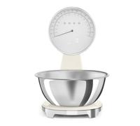 Báscula de cocina Analógico y digital Crema, Brillante Estética 50's Style Smeg KSF01CRWW