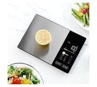 Bascula de Cocina, Báscula de cocina inteligente de acero inoxidable, calculadora nutricional de calorías, proteínas, grasas y carbohidratos for una alimentación saludable.