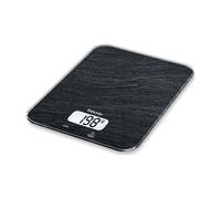 Báscula de cocina Beurer KS 19 Slate de vidrio, hasta 5 kg y función tara