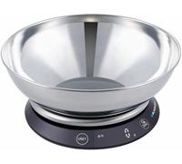 Báscula de Cocina con Bol de Acero 5Kg/1g (Blanca) - BLAUPUNKT