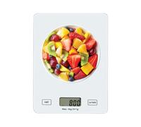 Báscula de Cocina Digital, Gadget de cocina digital para medir alimentos, Báscula de Alimentos con Pantalla LCD y Graduación de 1g, para Hornear, Preparación de Comidas, Preparación de Café, Control d