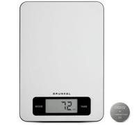 Grunkel Báscula de cocina BC-COOKXT - 5 kg, acero inoxidable, pantalla LCD