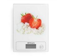 Orbegozo PC 1018 - Peso de cocina, base antideslizante, auto apagado, función tara, funciona a pilas, capacidad máx. 5 kg