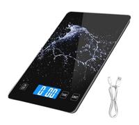 Báscula de cocina - Herramienta de pesaje dietético para preparaciones culinarias | Pantalla táctil inteligente para gestión nutricional en cocina