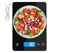 Báscula de cocina | Herramienta inteligente de pesaje para pastelería - Báscula digital recargable para control nutricional y dieta