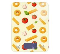 Báscula de cocina italiana con pantalla LCD para alimentos de pasta italiana, para alimentos, 11 libras/0 18 onzas, escala de peso de 5 kg/5 g (Escenario) con 4 unidades para hacer jabón, hacer jabón