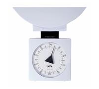 Balanza de cocina mecánica con BOL Laica K 711 pesa hasta 1kg. color blanco, diseño clásico.
