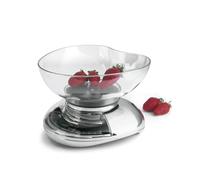 Báscula de cocina Laica LC7107 mecánica 3 kg cromada con tazón