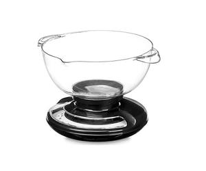 Báscula de Cocina Mecánica con Recipiente Medidor de 2 Litros - Capacidad hasta 5 kg | Báscula Analogica - Facil de Leer y Usar | Alta Precision para pesar Alimentos, Liquidos - No necesita pilas